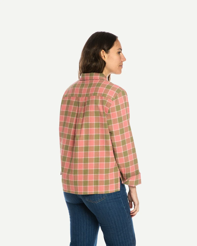 Flannelhemd Wide aus 100% Bio-Baumwolle von Matona