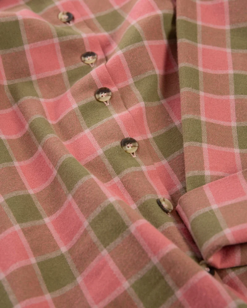 Flannelhemd Wide aus 100% Bio-Baumwolle von Matona