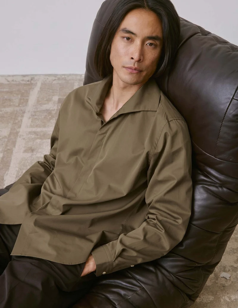 Chemise Pio taupe