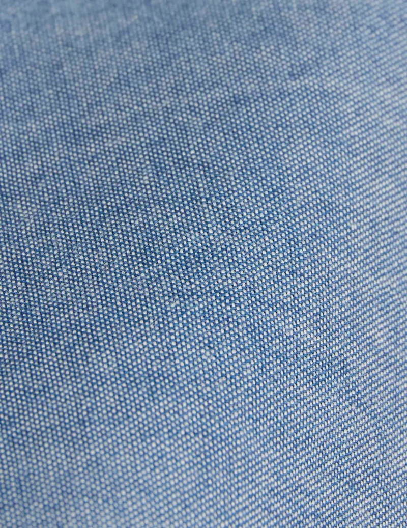 Chemise Ivano en denim bleue