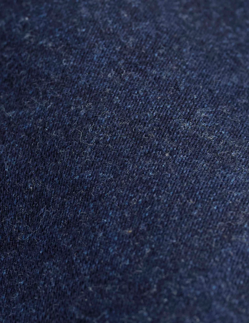 Chemise Parker en denim bleu marine