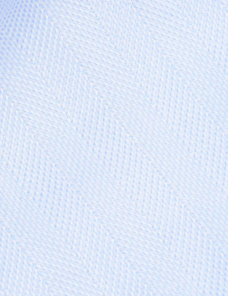 Chemise semi-ajustée bleu clair