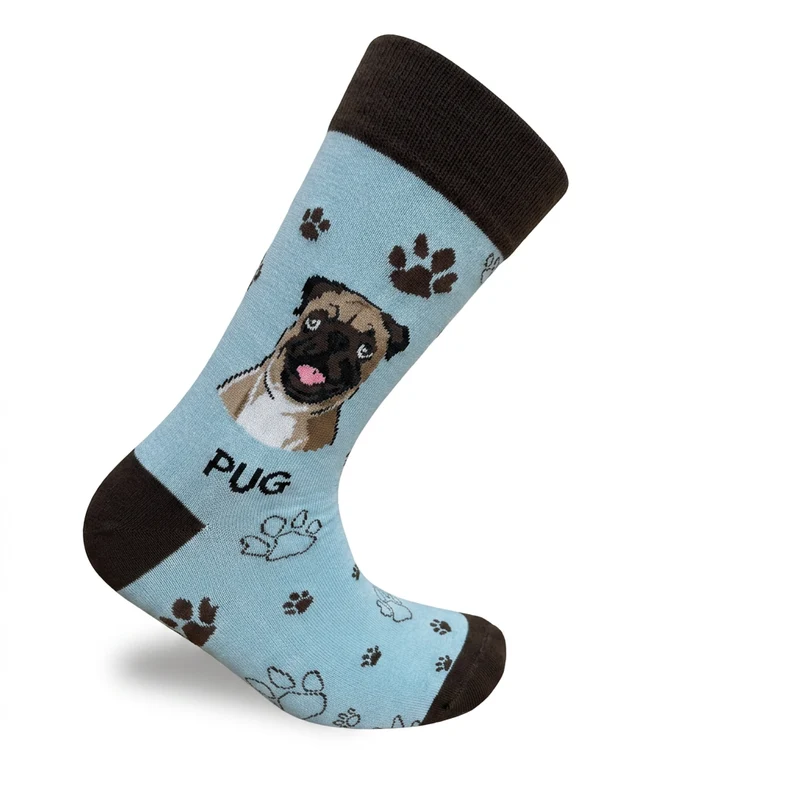 Pug Socks Cute Dog Breed Collection