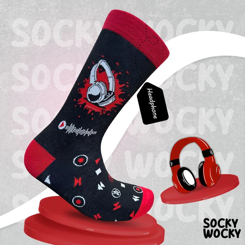 Earphones Socks Audio Tech Edition