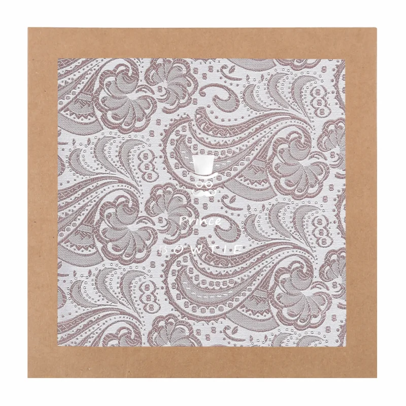 Einstecktuch Herren aus Seide – Paisley-Muster