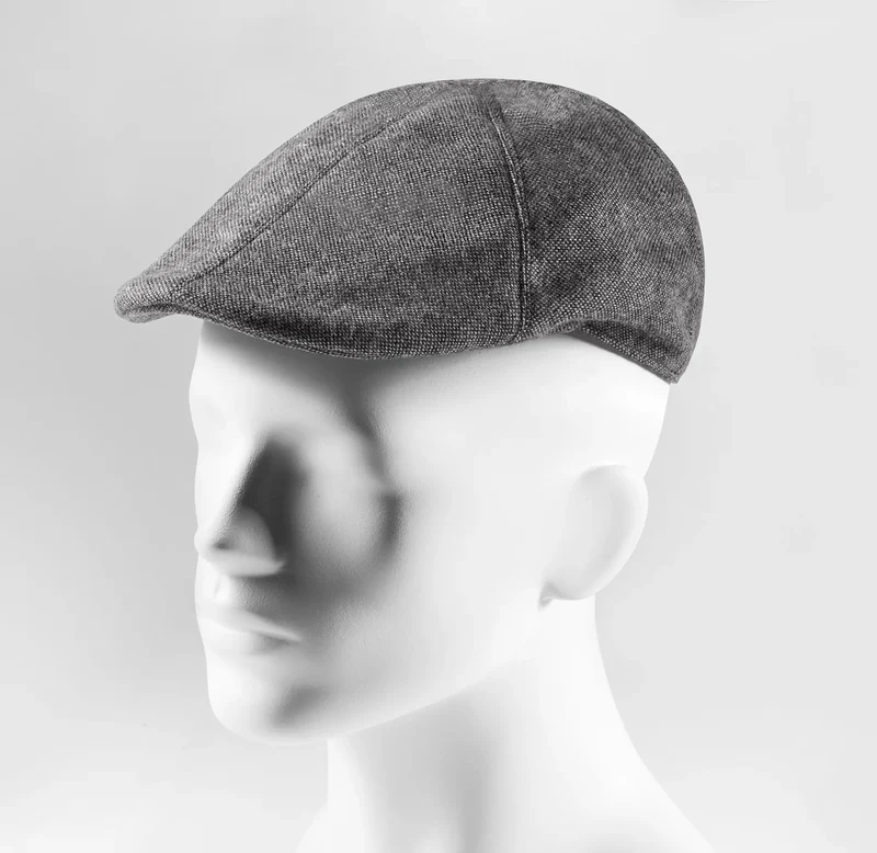 Schiebermütze Herren Tweed – Flat Cap