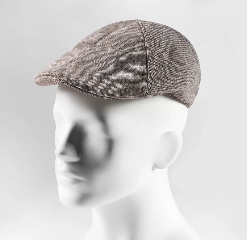 Schiebermütze Herren Tweed – Flat Cap