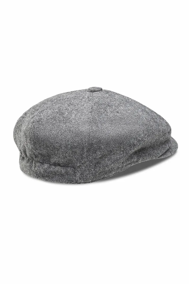 Ballonmütze Herren Tweed – Newsboy Cap