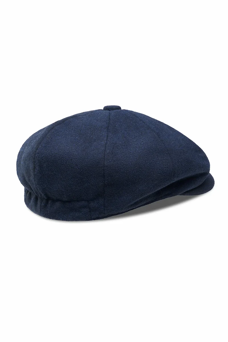 Ballonmütze Herren Tweed – Newsboy Cap