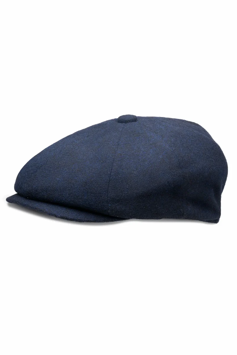 Ballonmütze Herren Tweed – Newsboy Cap