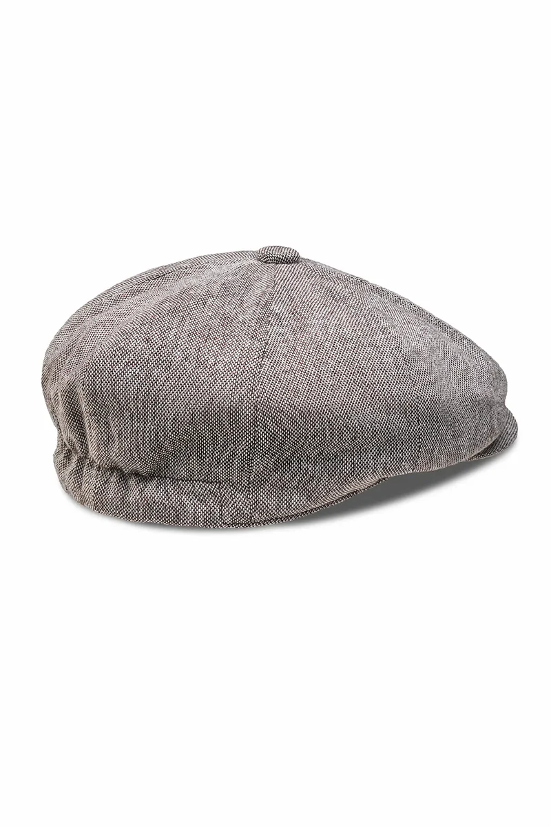 Ballonmütze Herren Tweed – Newsboy Cap