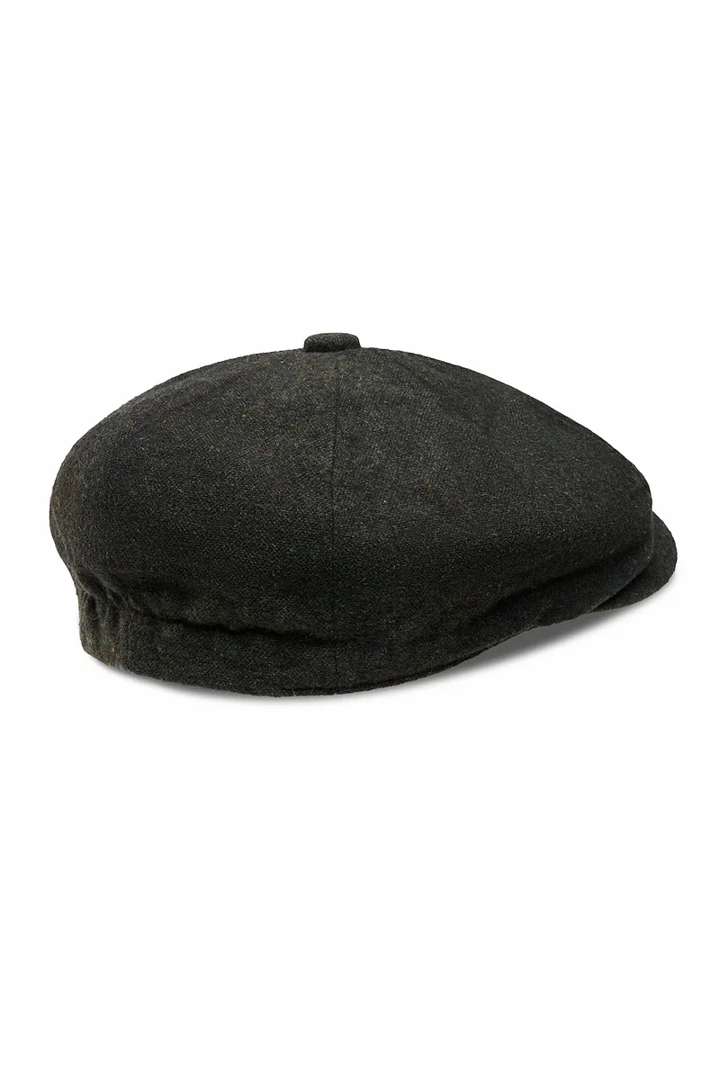 Ballonmütze Herren Tweed – Newsboy Cap