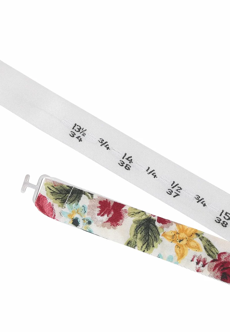 Fliege Einstecktuch Set Herren aus Baumwolle - Blumenmuster