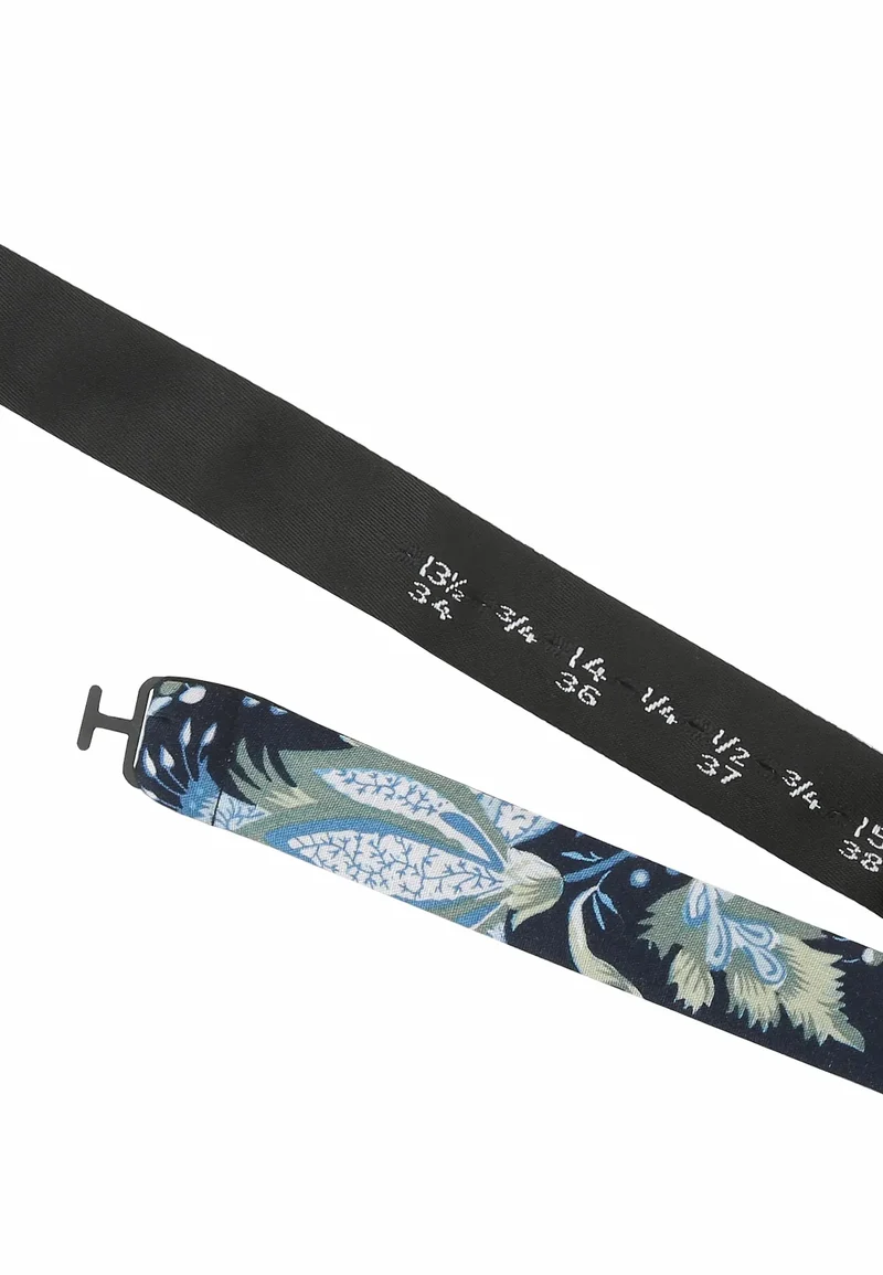 Fliege Einstecktuch Set Herren aus Baumwolle - Blumenmuster