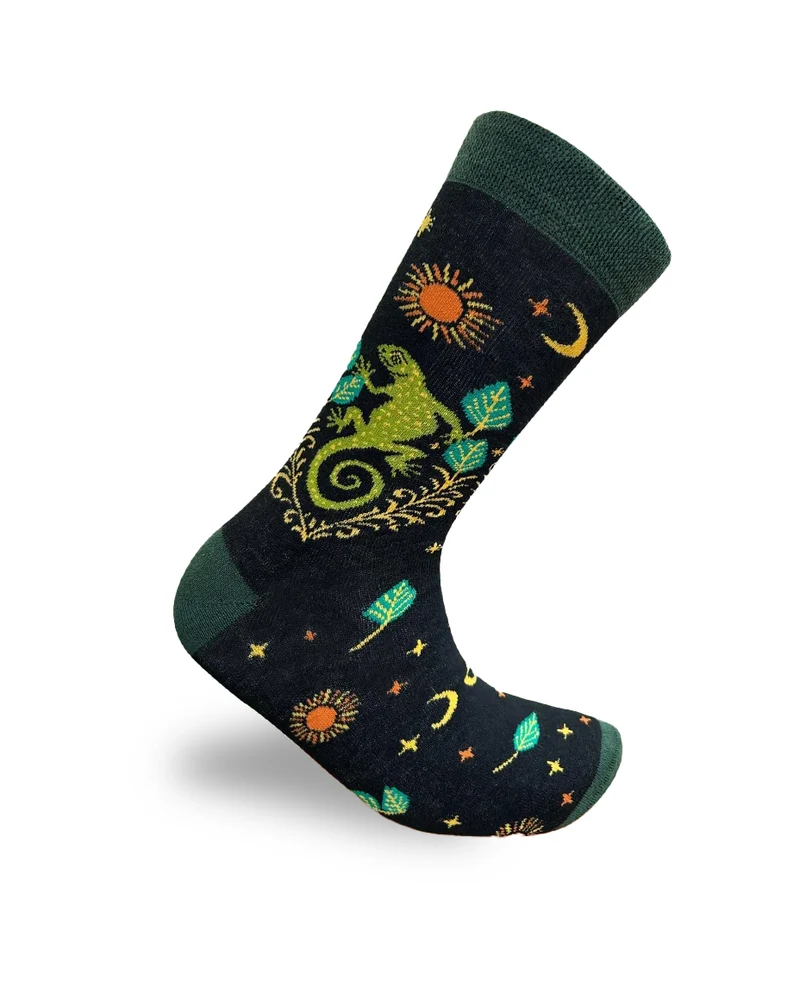 Salamander Socks Reptile Nature Series