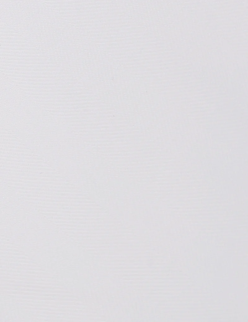 Chemise semi-ajustée blanche