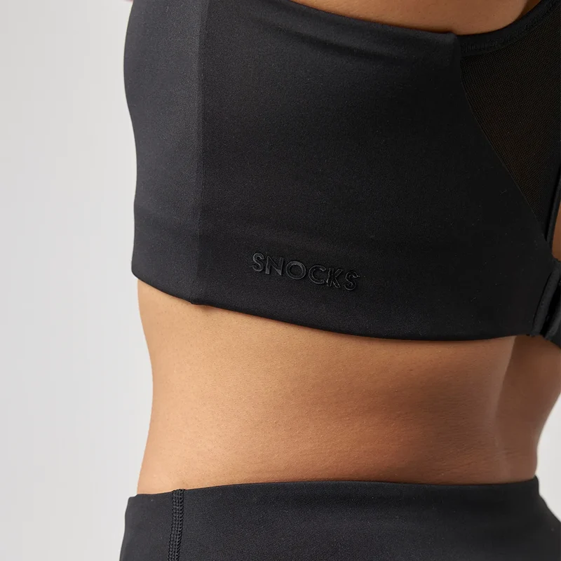 Sport-BH Mesh | Schwarz