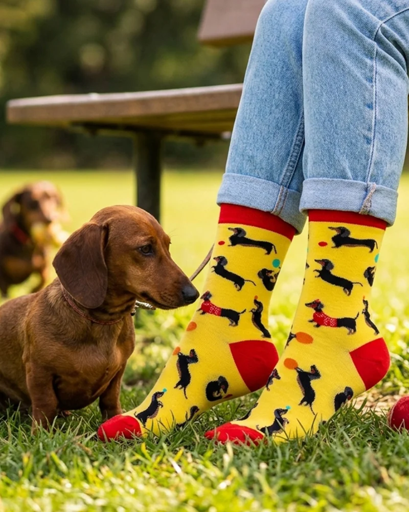 Dackels Socks Dog Breed Edition