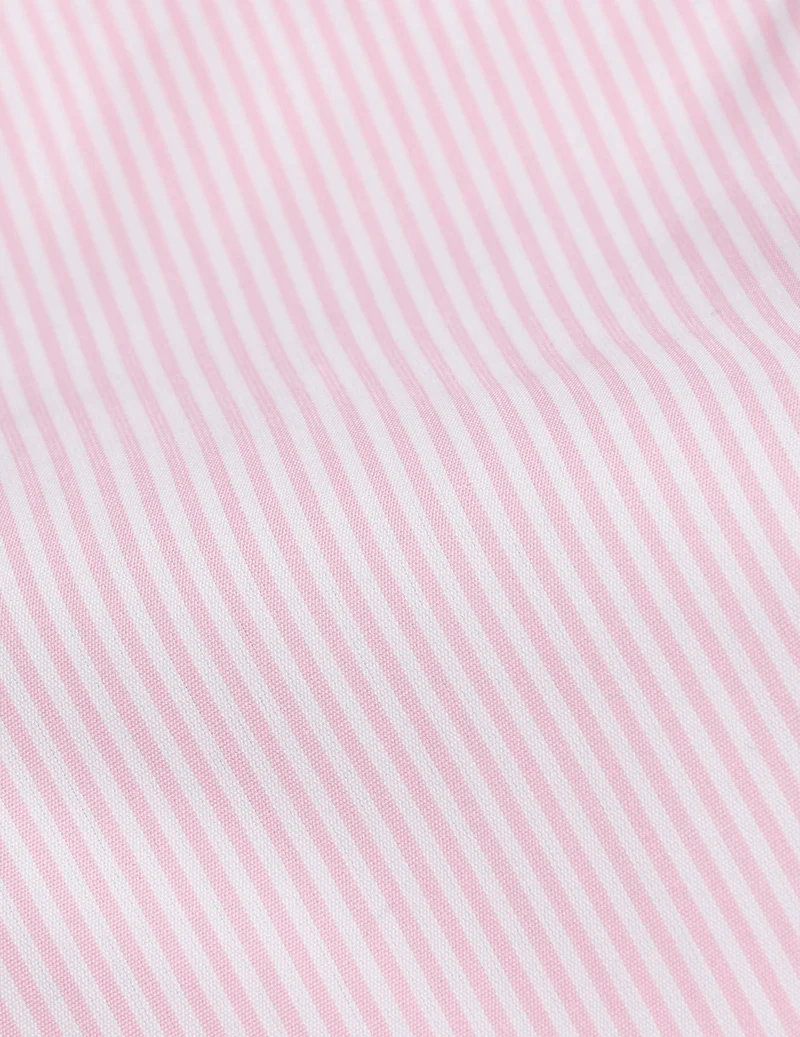 Chemise Carlita rayée rose