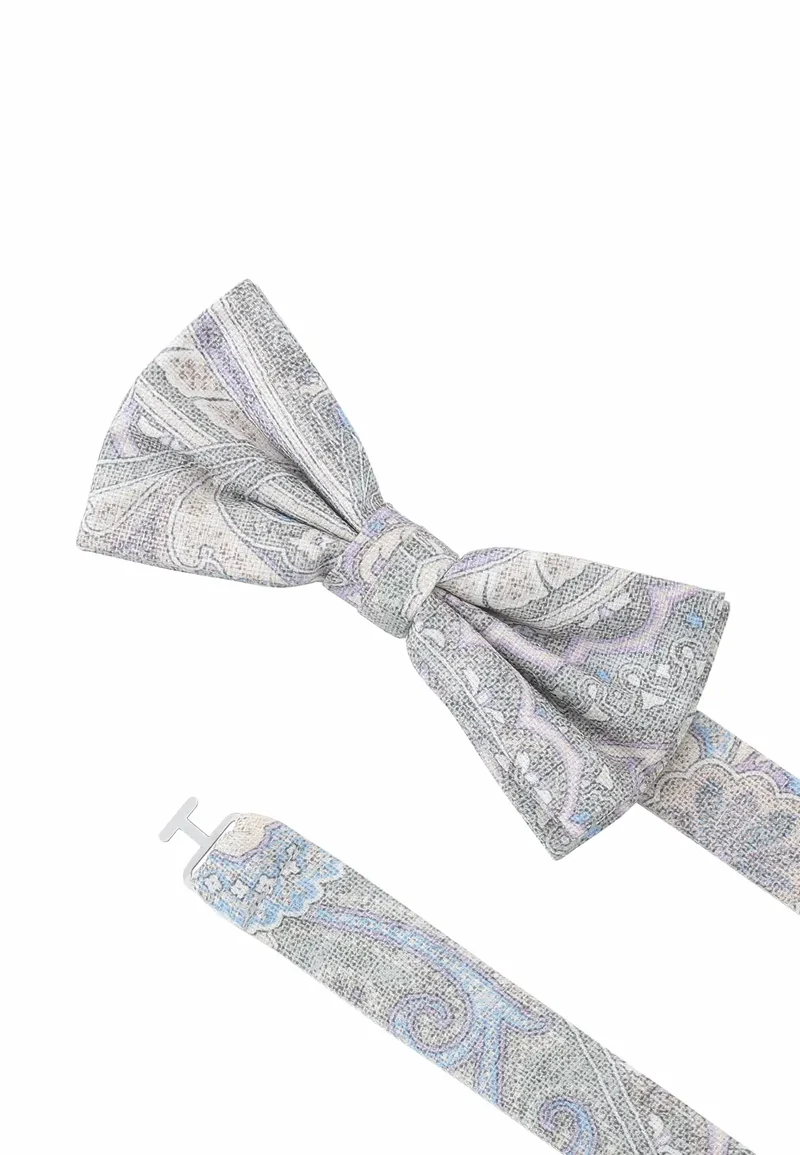 Fliege Einstecktuch Set Herren aus Baumwolle - Paisley