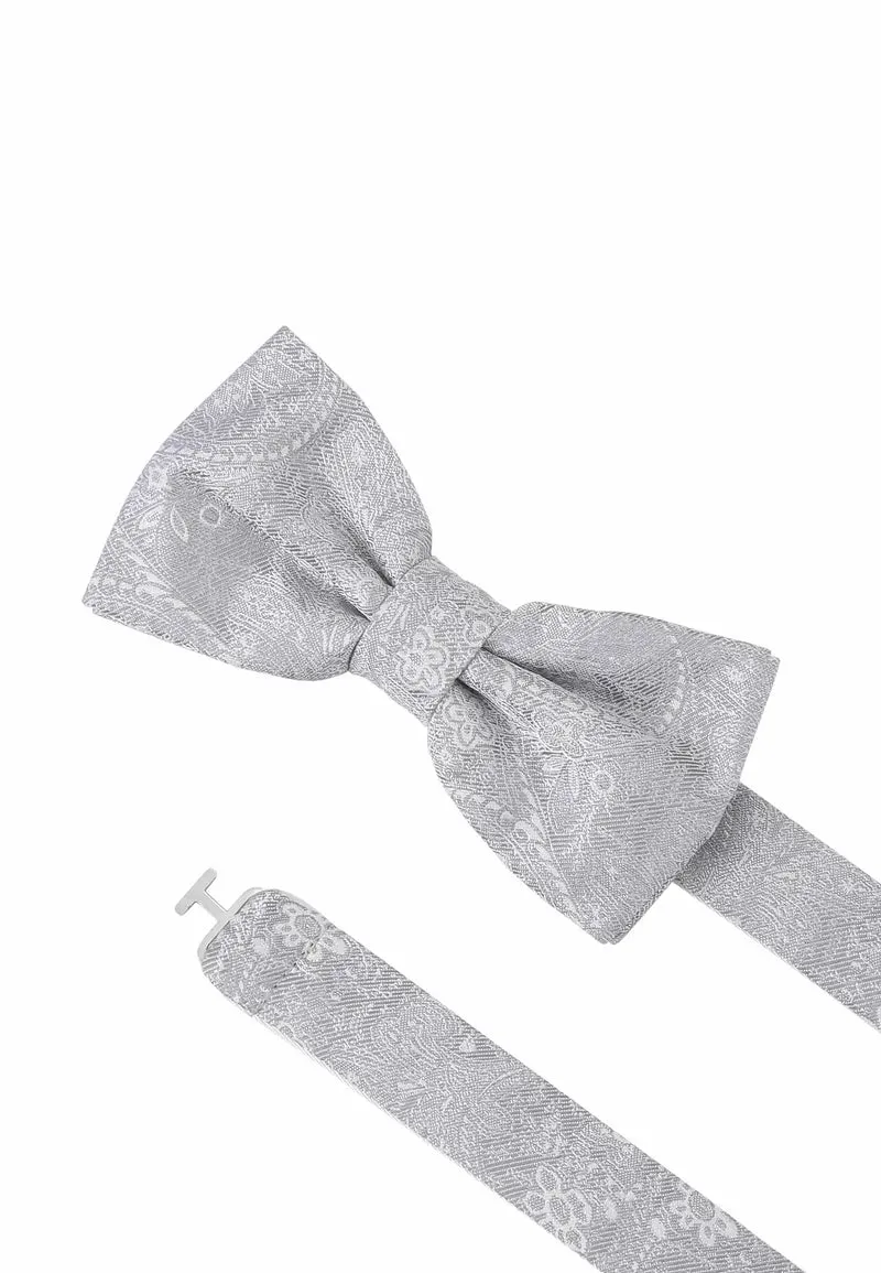 Fliege Einstecktuch Set Herren aus Seide - Paisley