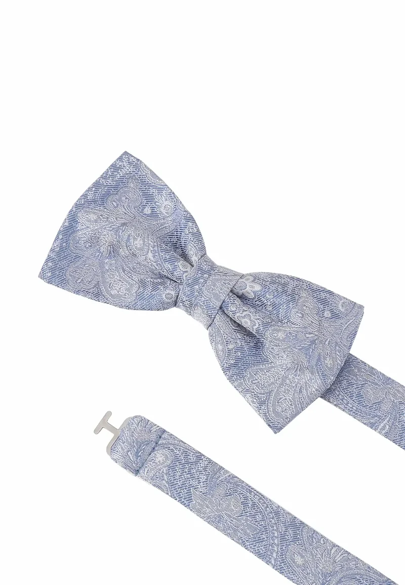 Fliege Einstecktuch Set Herren aus Seide - Paisley