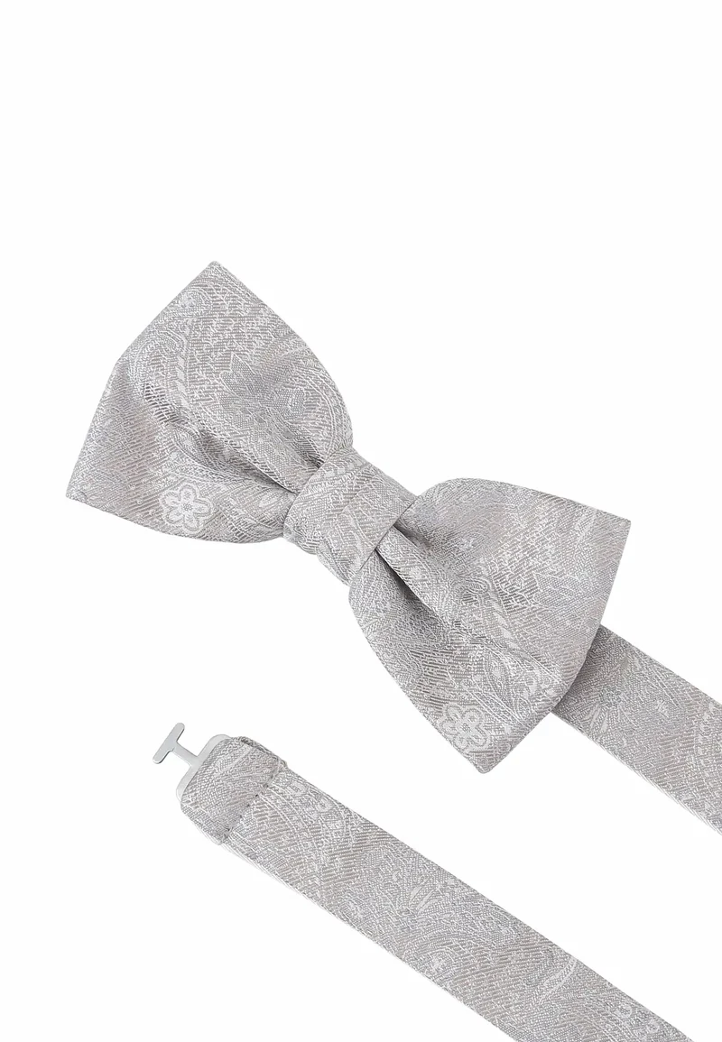 Fliege Einstecktuch Set Herren aus Seide - Paisley