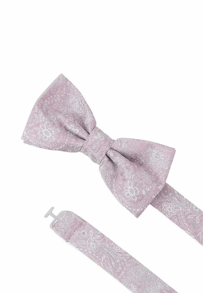 Fliege Einstecktuch Set Herren aus Seide - Paisley