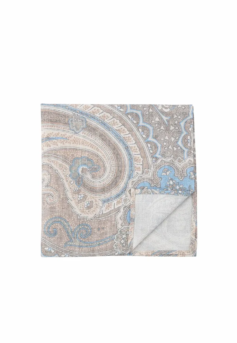 Einstecktuch Herren aus Baumwolle - Paisley