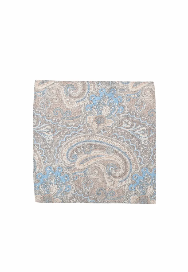 Einstecktuch Herren aus Baumwolle - Paisley