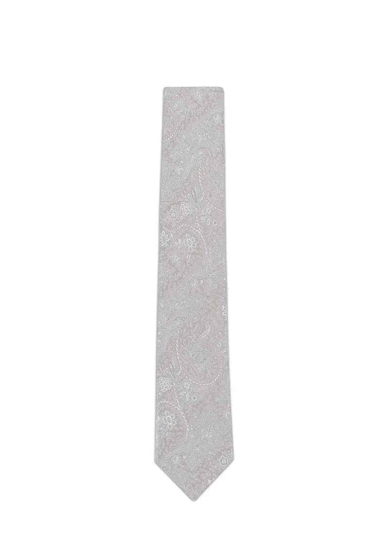 Krawatte Herren aus Seide – Paisley (6,0 - 6,5 cm)