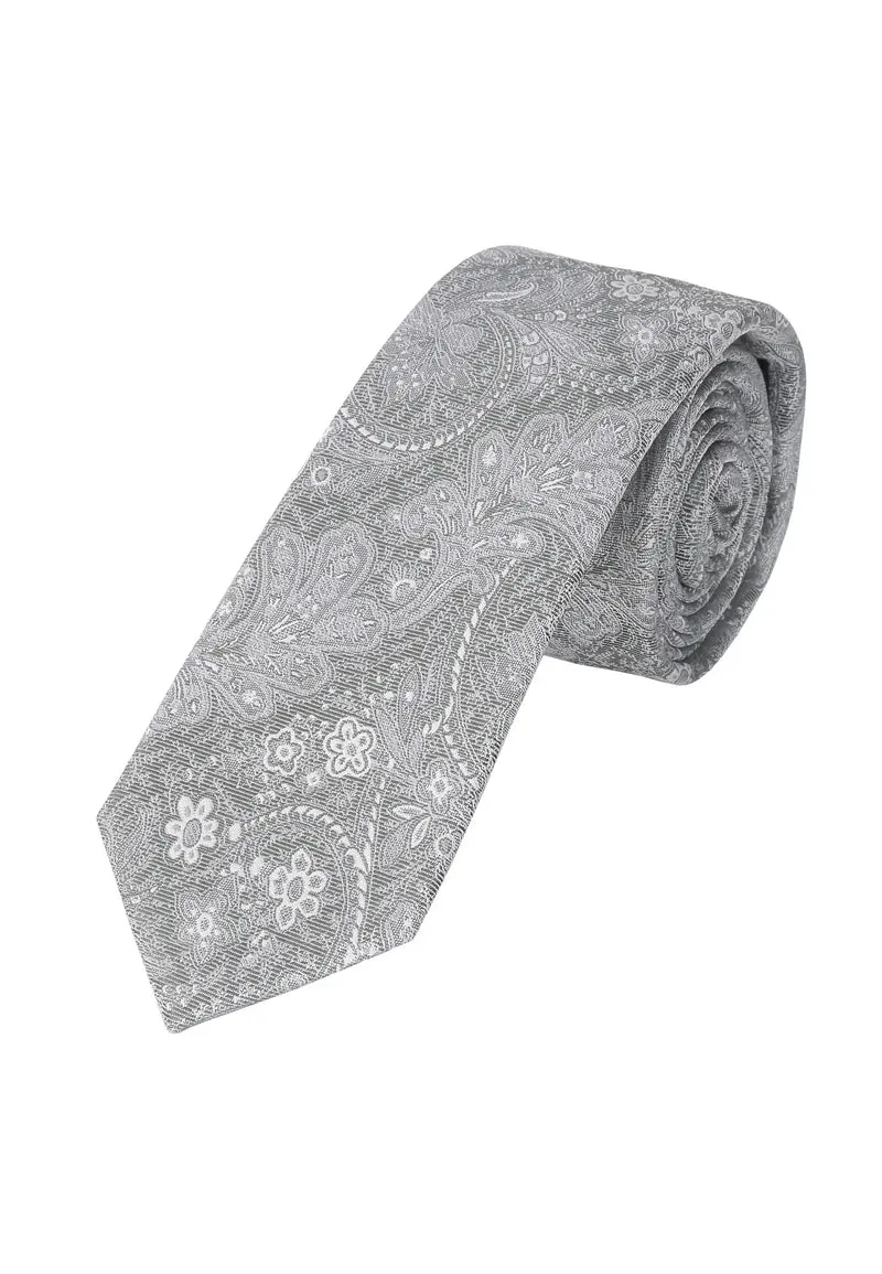 Krawatte Herren aus Seide – Paisley (6,0 - 6,5 cm)