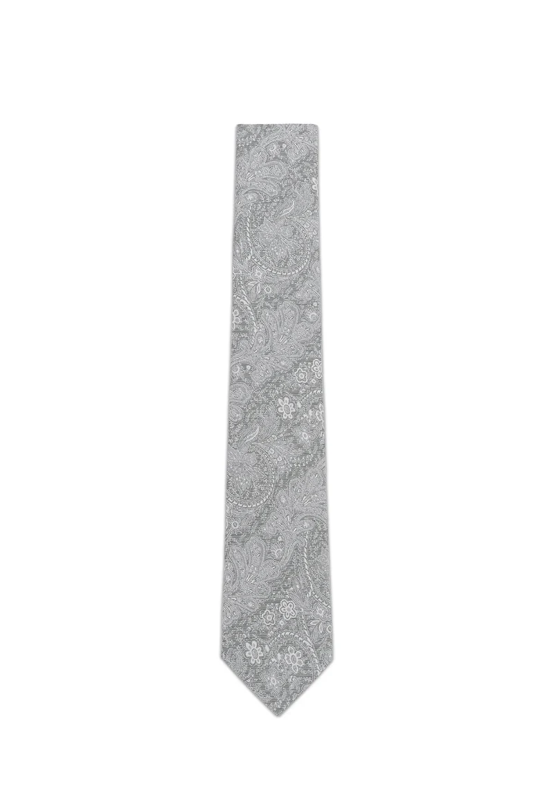 Krawatte Herren aus Seide – Paisley (6,0 - 6,5 cm)
