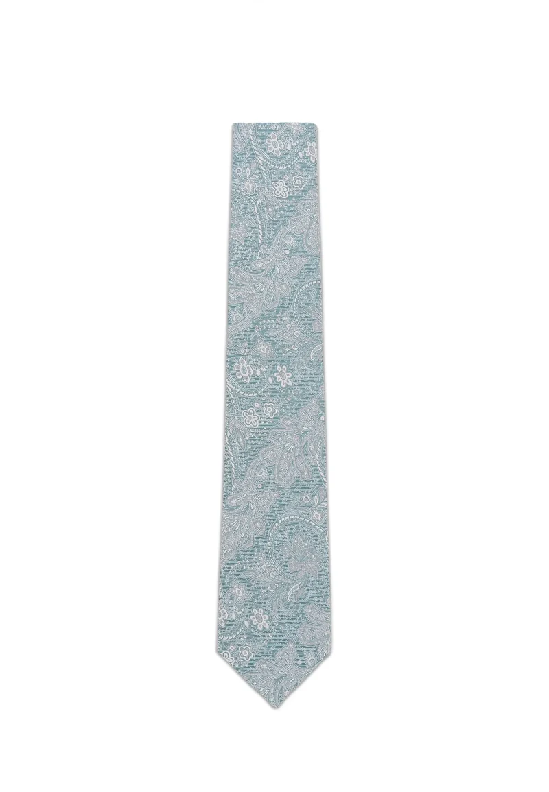 Krawatte Herren aus Seide – Paisley (6,0 - 6,5 cm)