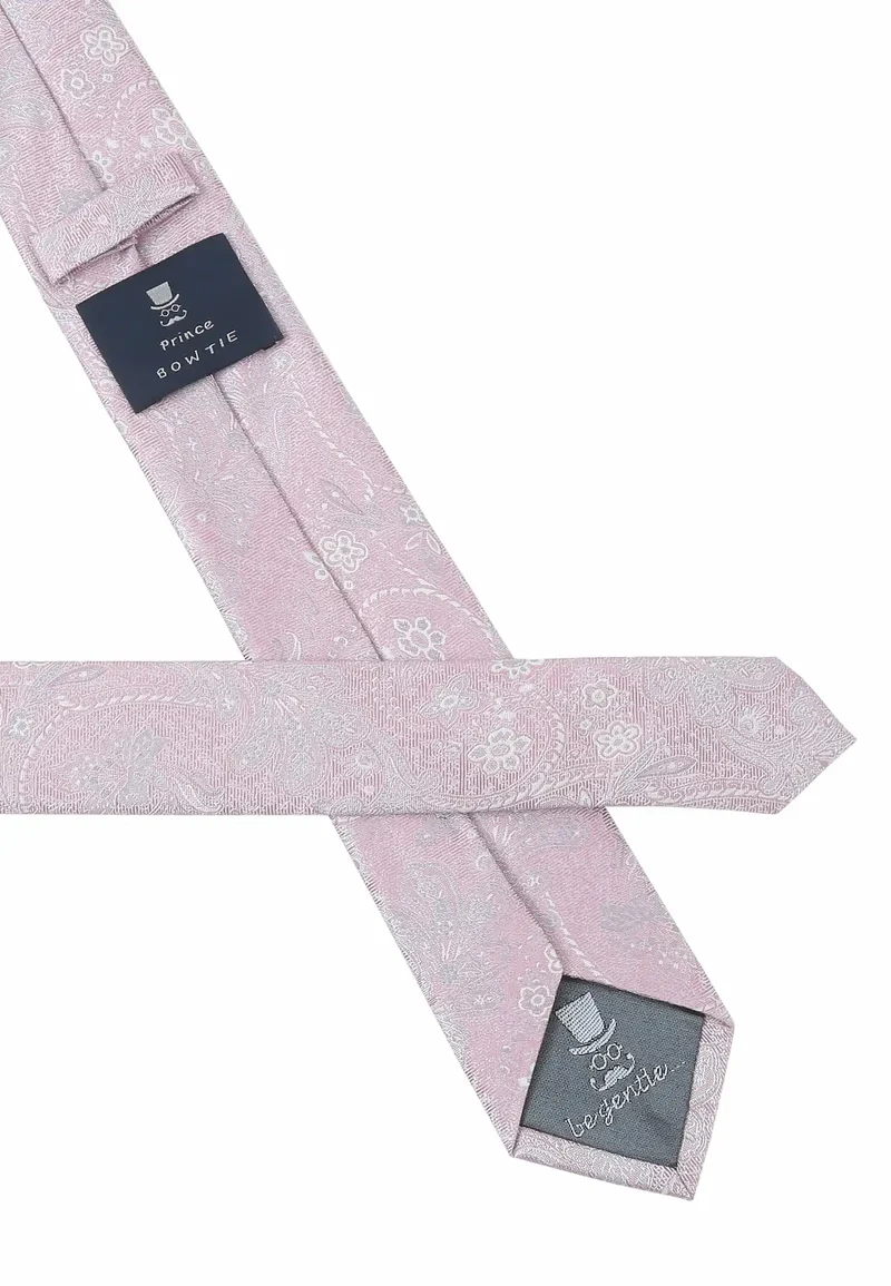 Krawatte Herren aus Seide – Paisley (6,0 - 6,5 cm)