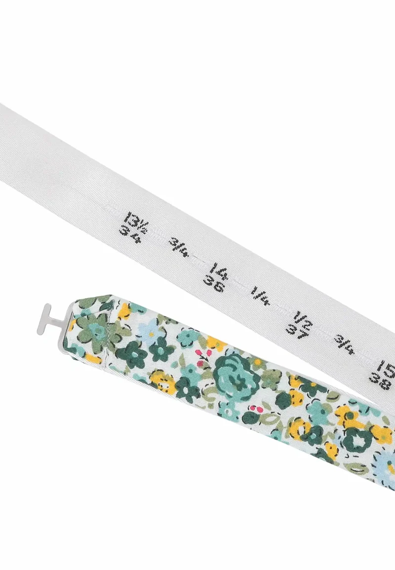 Fliege Einstecktuch Set Herren aus Baumwolle - Blumenmuster