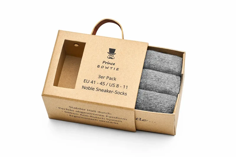 Sneaker Socken Herren 3er Pack