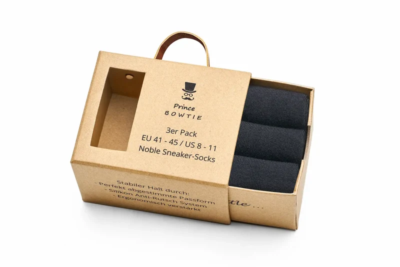 Sneaker Socken Herren 3er Pack