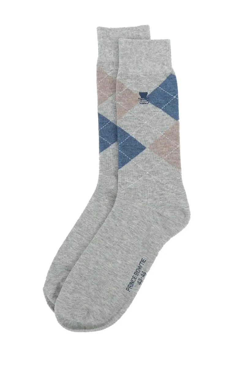 Herren Socken aus Baumwolle – Argyle