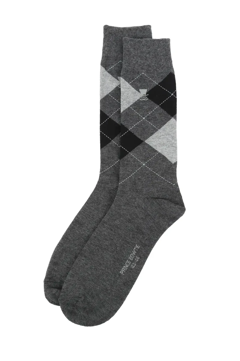 Herren Socken aus Baumwolle – Argyle