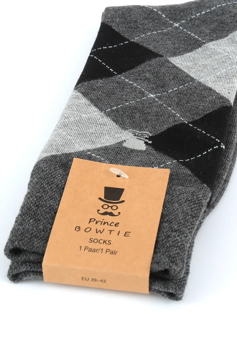 Herren Socken aus Baumwolle – Argyle