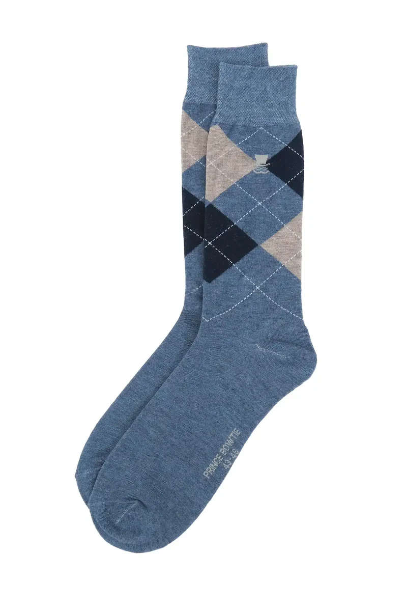 Herren Socken aus Baumwolle – Argyle