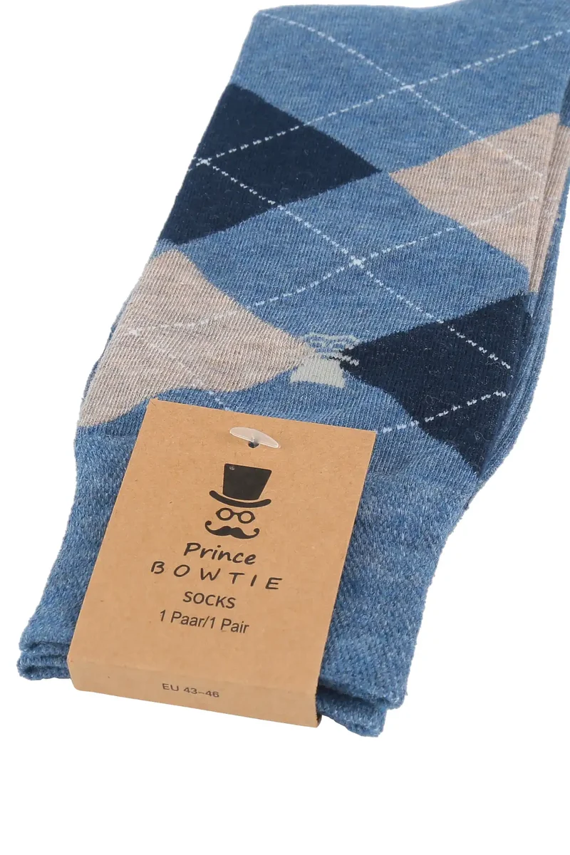 Herren Socken aus Baumwolle – Argyle