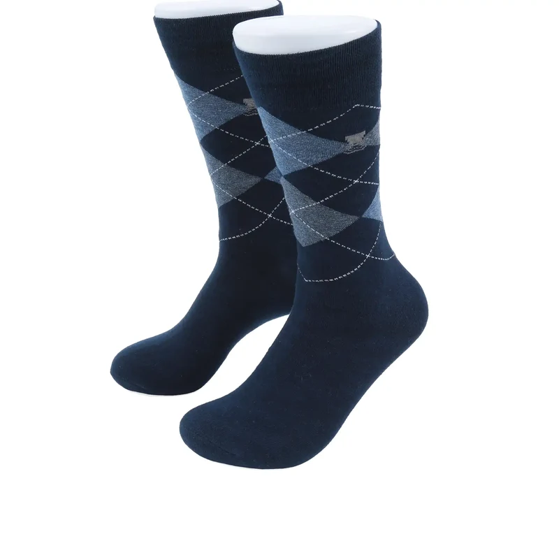 Herren Socken aus Baumwolle – Argyle