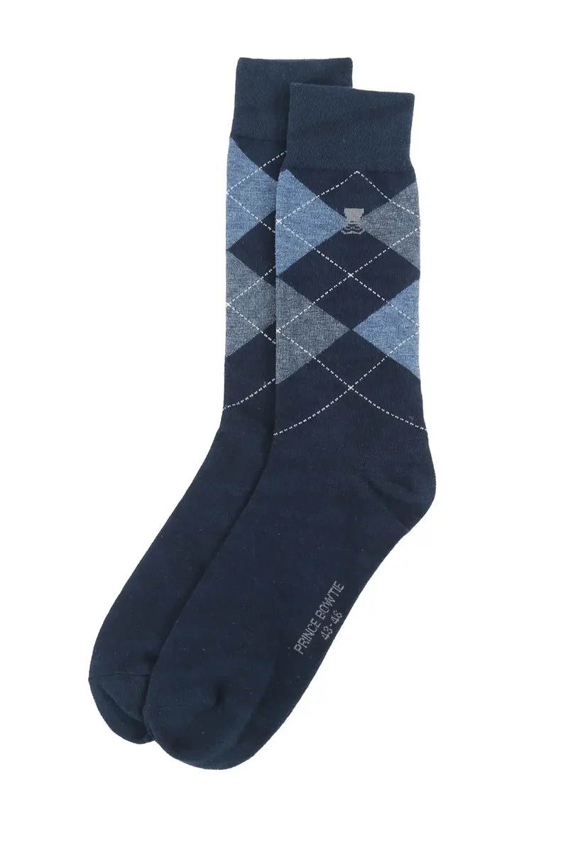 Herren Socken aus Baumwolle – Argyle