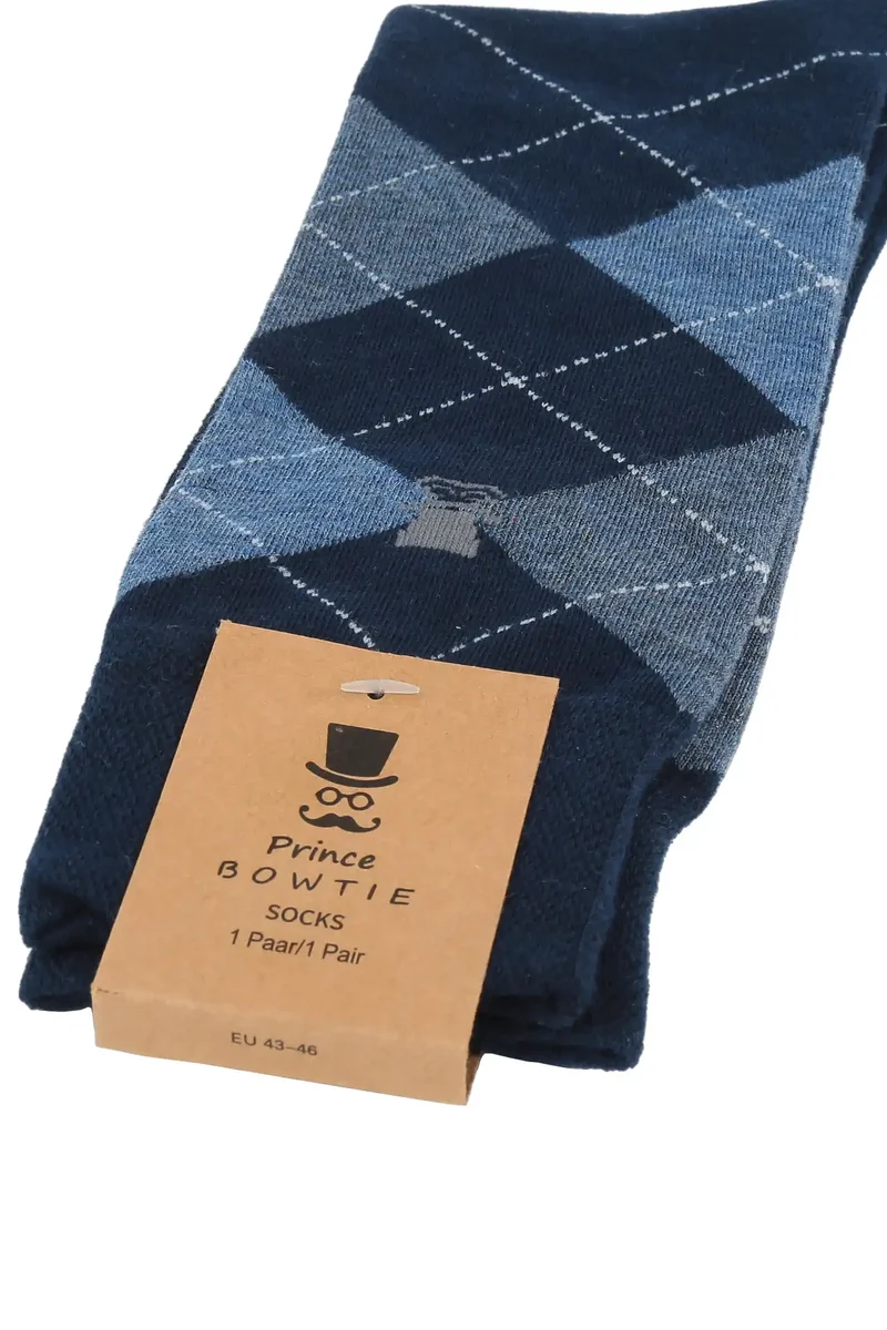 Herren Socken aus Baumwolle – Argyle