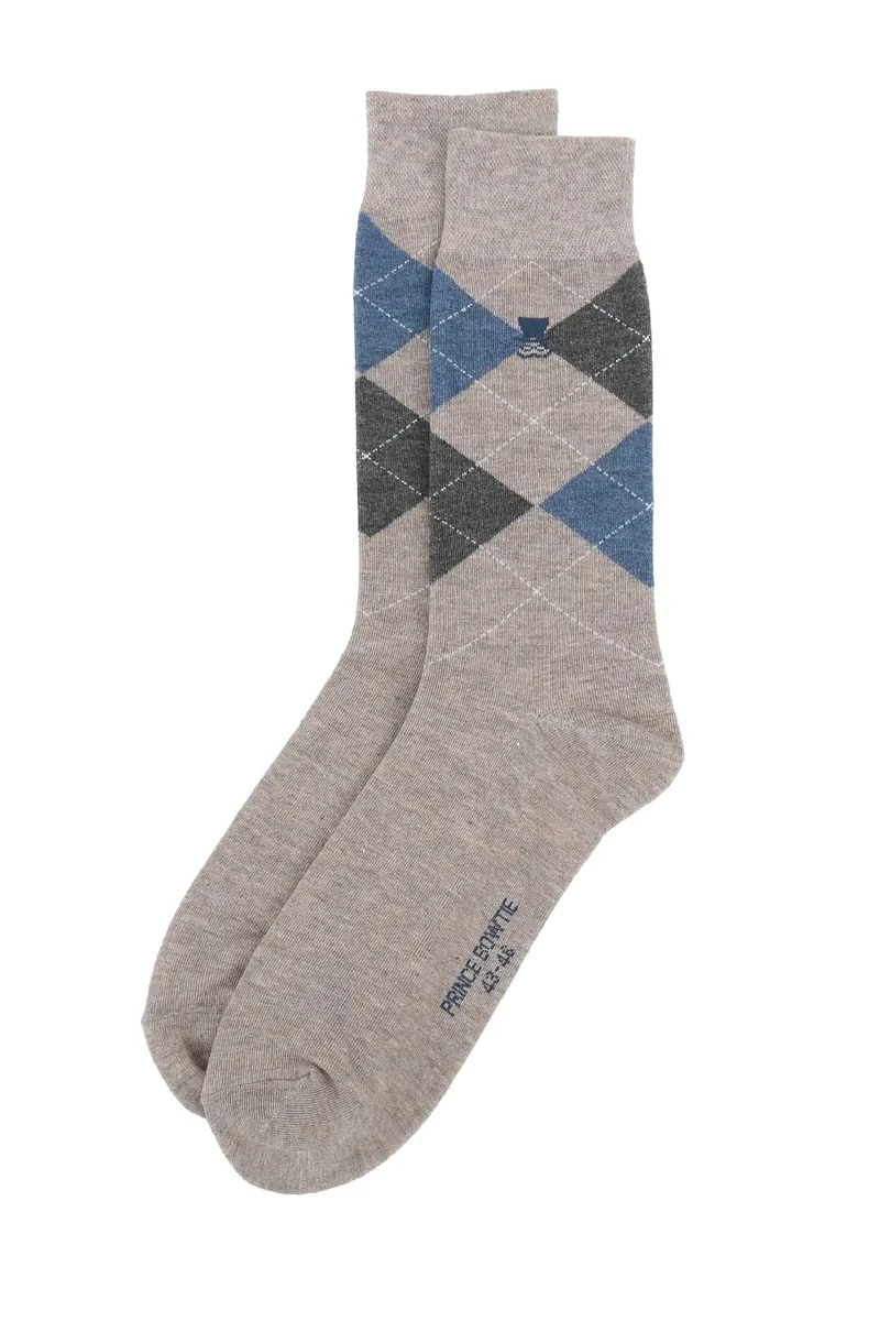 Herren Socken aus Baumwolle – Argyle