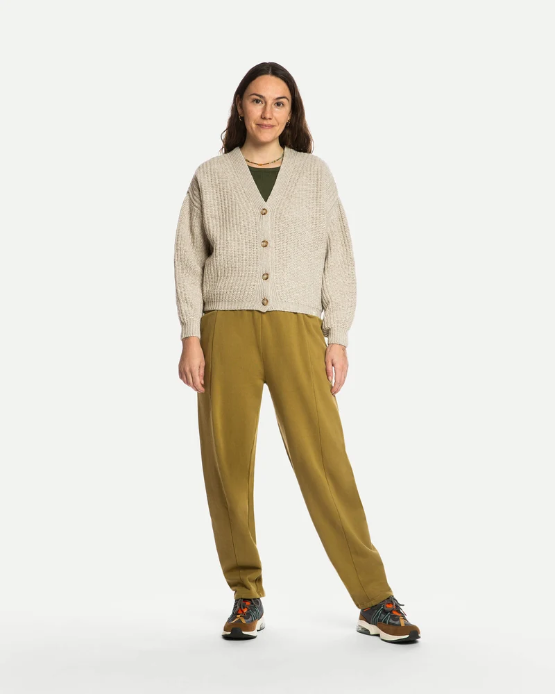 Gelbe Hose Ease aus 100% Bio-Baumwolle von Matona