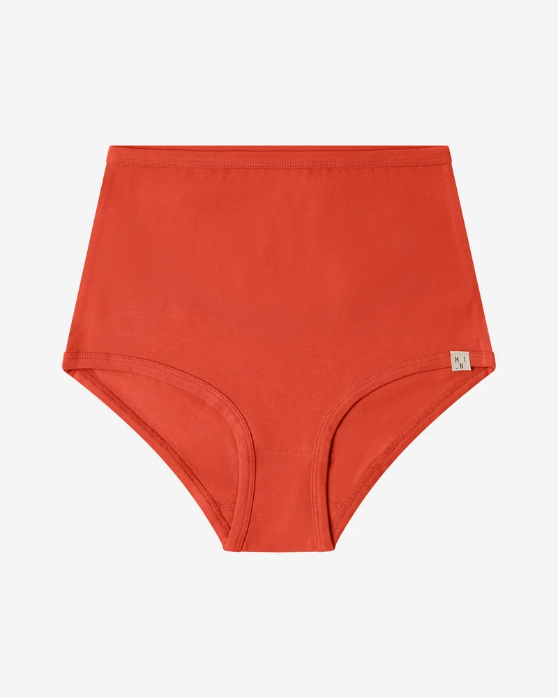 Rotorange Unterhose Basic aus Bio-Baumwolle von Matona