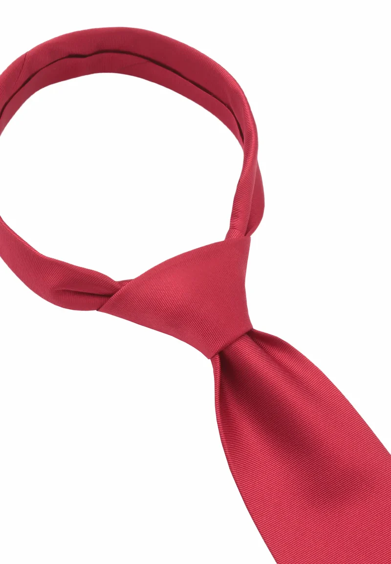 Krawatte Herren aus Seide – Uni (8 cm) – Überlänge